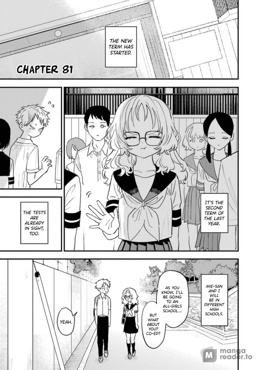 Suki na Ko ga Megane wo Wasureta, Chapter 81 image 01